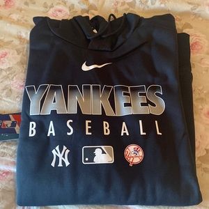 Mens Yankee baseball warmup Nike hoodie